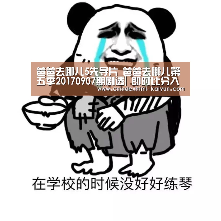 爸爸去哪儿5先导片 爸爸去哪儿第五季20170907期剧透| 即时比分入口(图4) kaiyun官网首页