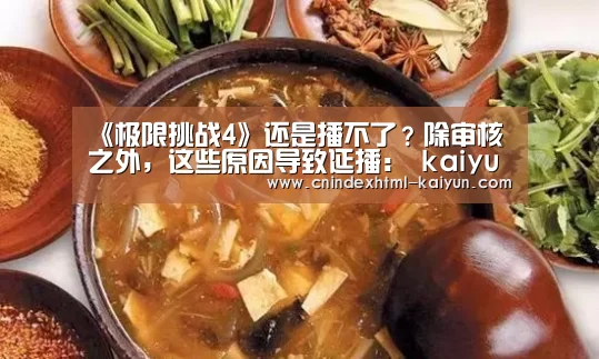《极限挑战4》还是播不了?除审核之外,这些原因导致延播: kaiyun官网首页 (图1) 开云